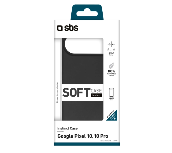 SBS Instinct do Google Pixel 10 / 10 Pro Czarny
