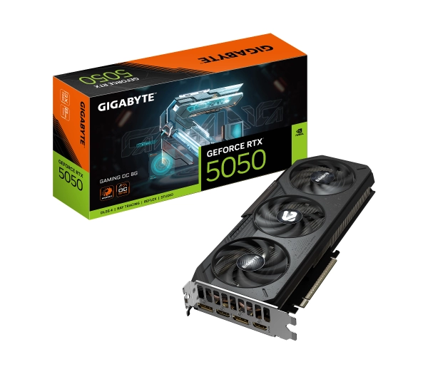 Gigabyte GeForce RTX 5050 Gaming OC 8GB GDDR6 128bit DLSS 4