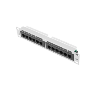 Lanberg PPU6-9012-S 12 PORT 1U 10" KAT.6 UTP Szary