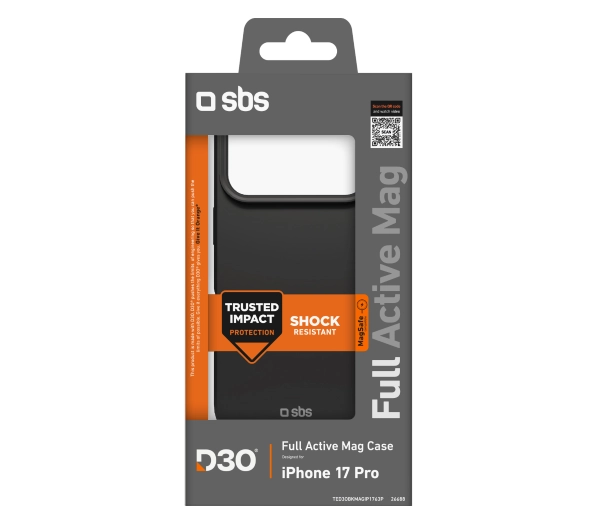SBS D3O Full Active Mag do iPhone 17 Pro