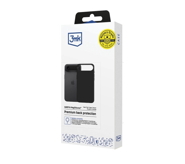 3mk Hardy MagSilicone Graphite do Apple iPhone 17 Air