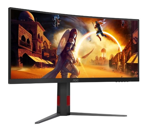 AOC CU34G4Z 34" UWQHD Fast VA 240Hz 0,3ms MPRT Zakrzywiony Gamingowy - Kup na Raty - RRSO 0%