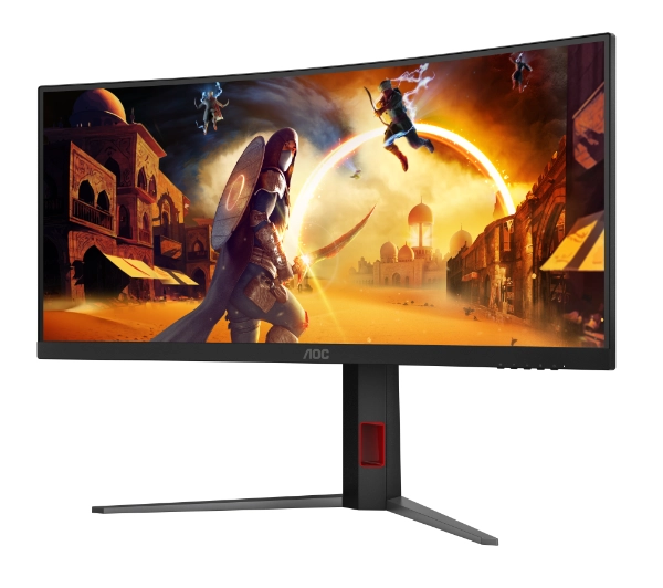 AOC CU34G4Z 34" UWQHD Fast VA 240Hz 0,3ms MPRT Zakrzywiony Gamingowy - Kup na Raty - RRSO 0%