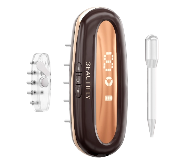 Wielofunkcyjny grzebień na porost włosów BEAUTIFLY Laserboost Pro Dark