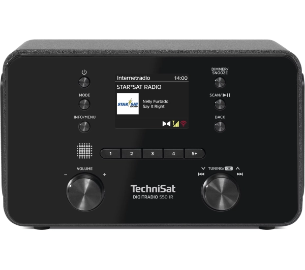 TechniSat DIGITRADIO 550 IR Radio FM DAB+ Internetowe Bluetooth Czarny