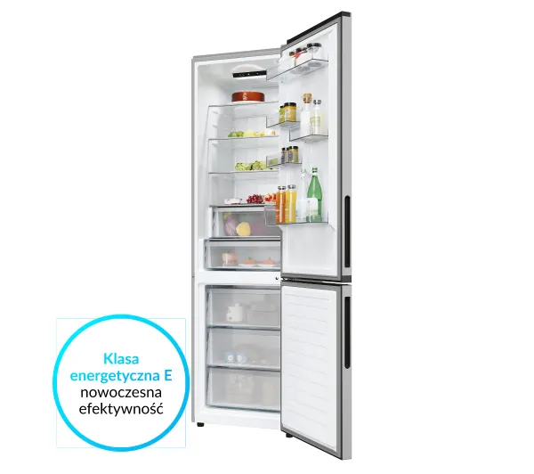 Candy ECN2CQTEX206 Fresco No Frost 205cm Inox - Kup na Raty - RRSO 0%