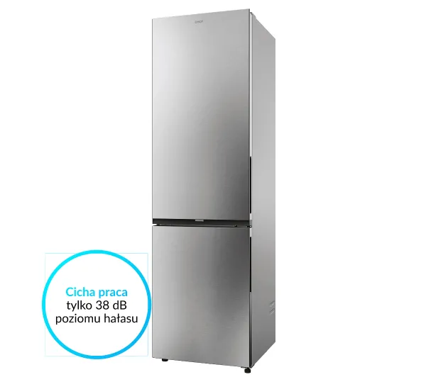 Candy ECN2CQTEX206 Fresco No Frost 205cm Inox - Kup na Raty - RRSO 0%