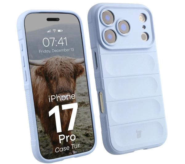 Bizon Tur do Apple iPhone 17 Pro Jasnoniebieski