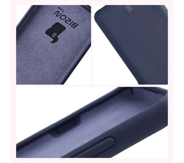Bizon Soft do Motorola Edge 60 Pro Granatowy
