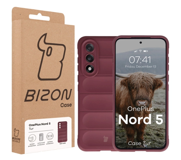 Bizon Tur do OnePlus Nord 5 Ciemnofioletowy