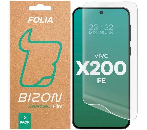 Bizon na ekran Hydrogel Front do Vivo X200 FE 2 sztuki