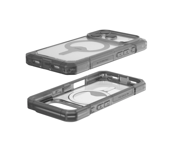 UAG Trooper z MagSafe do iPhone 17 Pro Clear Ash
