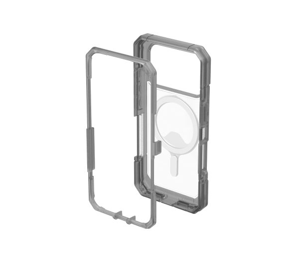 UAG Trooper z MagSafe do iPhone 17 Pro Clear Ash