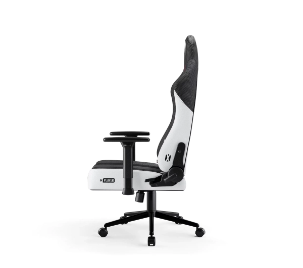 Diablo Chairs X-Player 2.0 Small do 90kg Skóra ECO Tkanina Biało-czarny - Kup na Raty - RRSO 0%