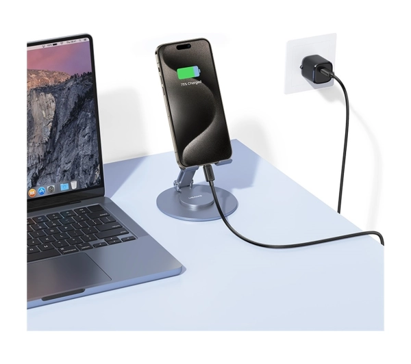 USAMS KY Series 60W USB-C do USB-C 1m Biały