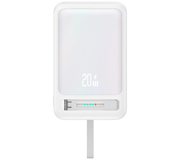 USAMS XM Series Magnetic CD219 10000mAh 20W Biały