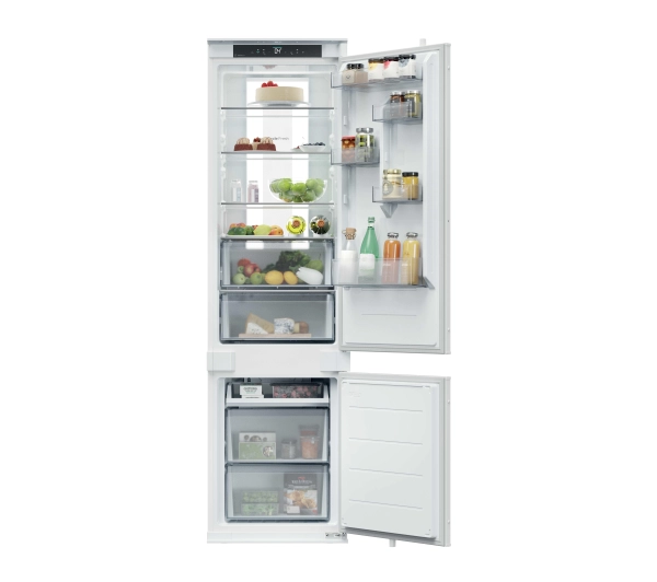 Lodówki do zabudowy - Candy CNBQT5519DW Panorama Light Total No Frost Circle Fresh Szuflada Humidity Zone Kompresor inwerterowy