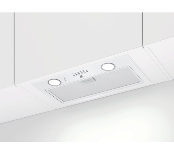 Okapy kuchenne - Electrolux 600 CFG526W Biały