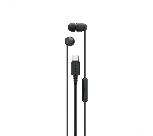 Sony IER-EX15C Dokanałowe USB-C Czarny