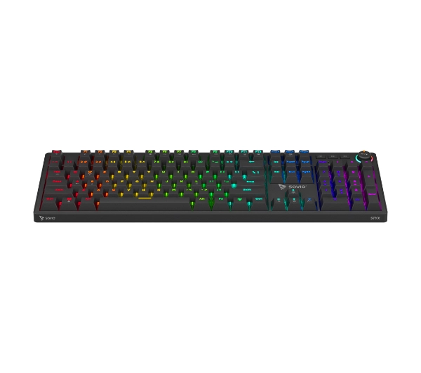 Savio STYX Outemu Red Czarny
