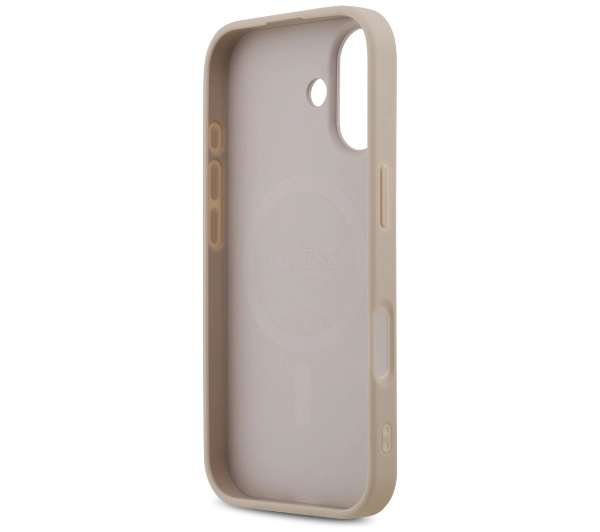 Guess 4G Printed Stripes MagSafe do iPhone 17 Różowy