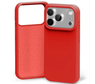 Mercury Silicone do iPhone 17 Pro czerwony