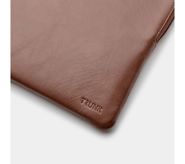 Trunk Leather Sleeve MacBook Pro 14" Brązowy