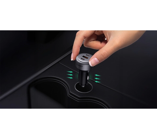 Aukey Pathfinder PD 2xUSB-C 1xUSB 66W - ⚡ EURO HIT CENOWY! ⚡