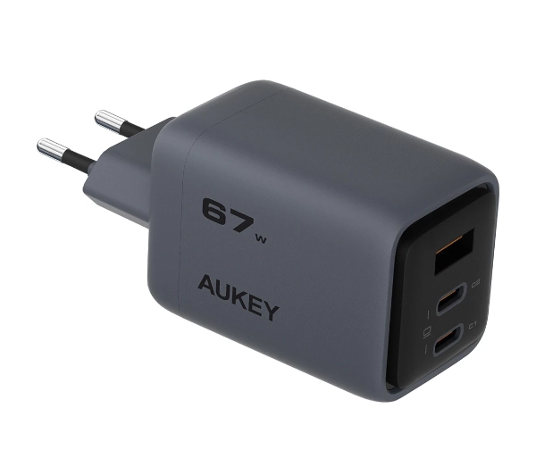 Aukey Comet Mix USB-C 67W PA-C3 Szary