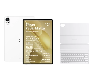 Huawei MatePad PaperMatte Edition 12X 2025 12" 12/256GB Wi-Fi Biały + klawiatura Biały - Kup na Raty - RRSO 0%