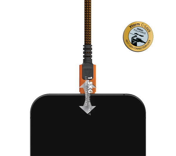 Xtorm Xtreme USB do USB-C 1,5m Brązowy