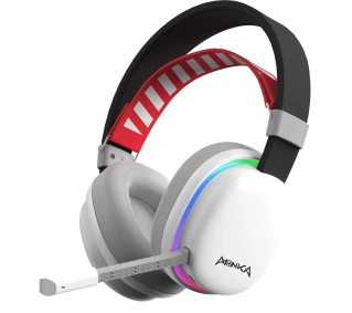 Monka Echo HG9069W Nauszne Biało-czarny - ⚡ BESTSELLERY ⚡