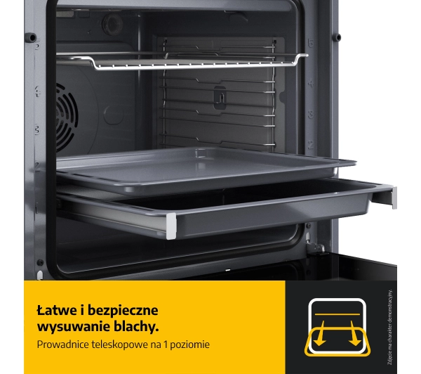 Whirlpool W7 Collection WOI78PT1SSGA Funkcje AI Pizza 310C Termoobieg AirFry Grafitowy - Kup na Raty - RRSO 0%