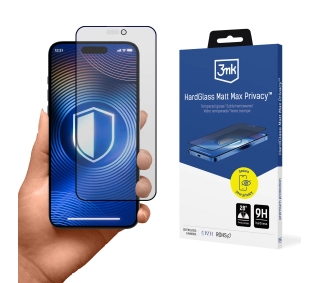 3mk HardGlass Matt Max Privacy do iPhone 17 Pro Max
