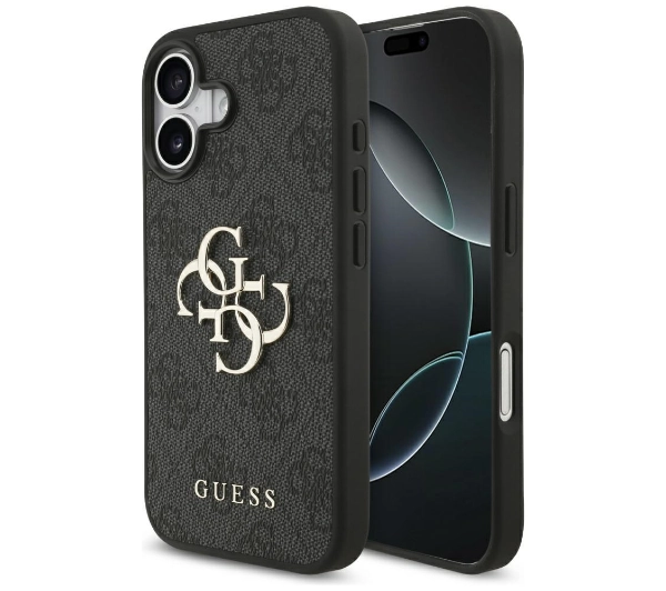 Guess 4G Big Logo do iPhone 17 Czarny