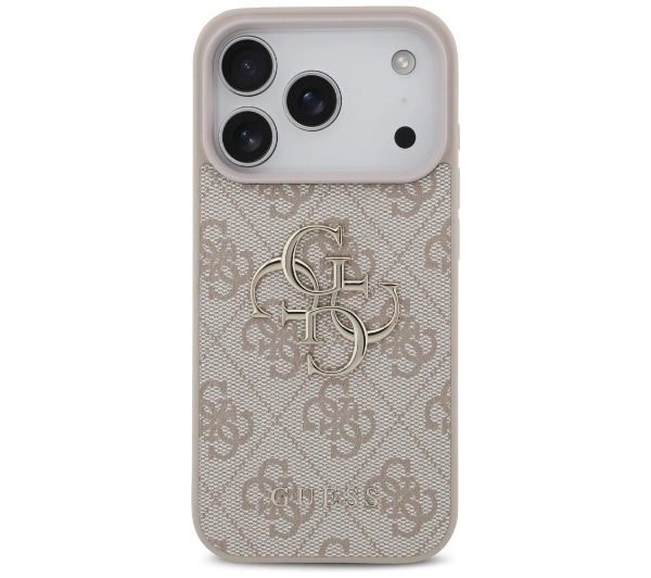 Guess 4G Big Logo do iPhone 17 Pro Różowy