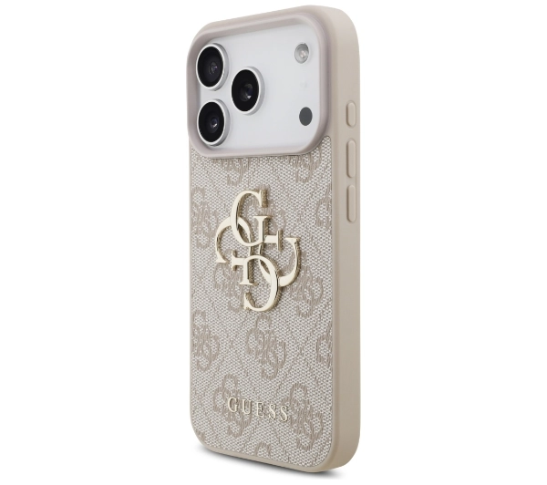 Guess 4G Big Logo do iPhone 17 Pro Różowy