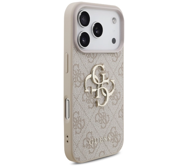 Guess 4G Big Logo do iPhone 17 Pro Różowy