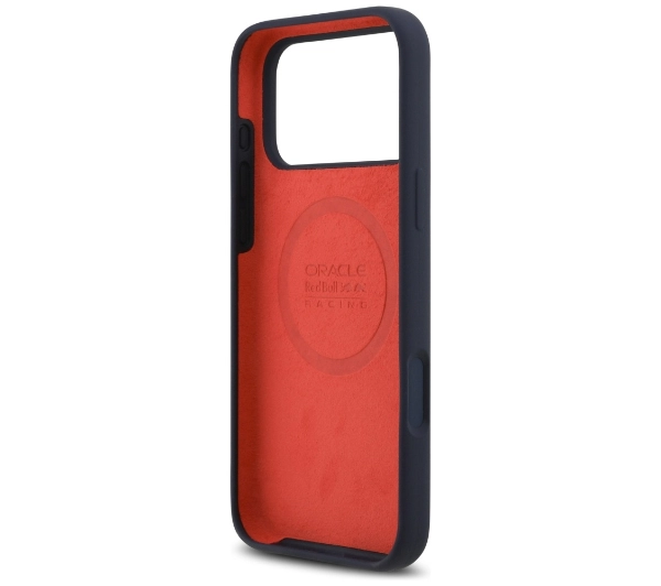 Red Bull Racing Silicone Powerbar MagSafe do iPhone 17 Pro Max Granatowy