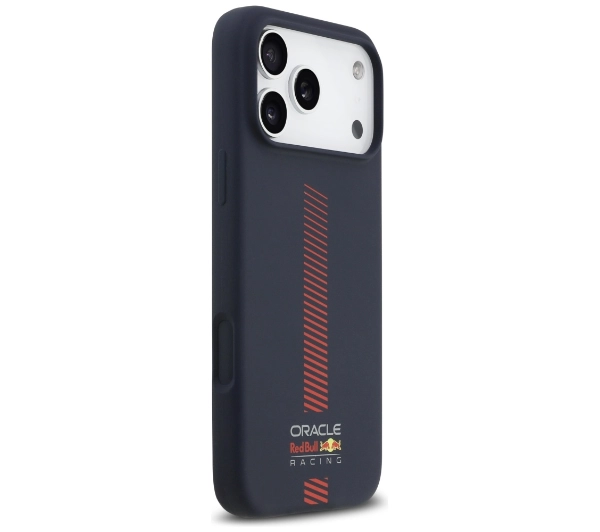 Red Bull Racing Silicone Powerbar MagSafe do iPhone 17 Pro Max Granatowy