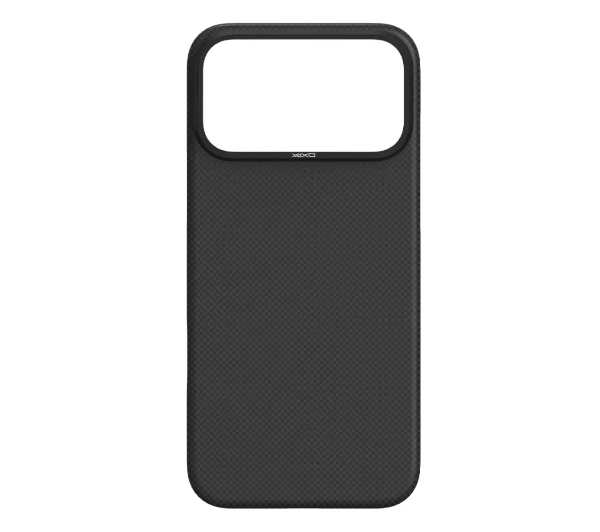 Etui YAXO Aramid Fiber Ultra Slim MagSafe do Apple iPhone 17 Pro Czarny