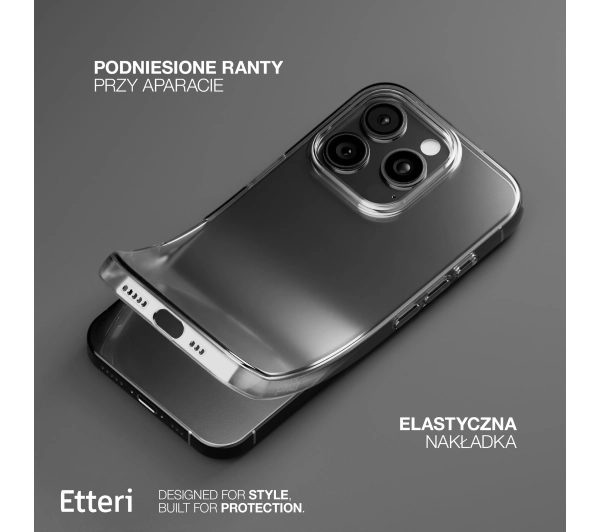 Etteri Clear Case do iPhone 15 - ⚡ EURO HIT CENOWY! ⚡
