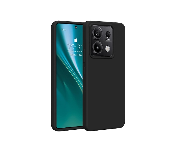 Etui ETTERI Silicone Case do Xiaomi Redmi Note 13 Pro 5G Czarny