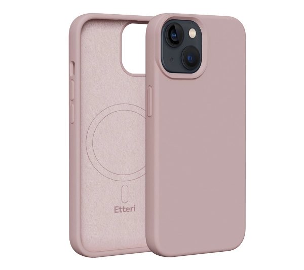 Etteri Silicone Case do iPhone 13 Różowy