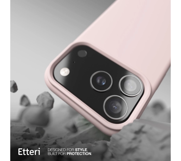 Etteri Silicone Case do iPhone 17 Pro Max Różowy