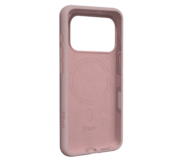 Etteri Silicone Case do iPhone 17 Pro Max Różowy