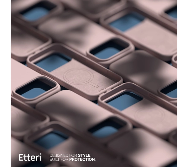 Etteri Silicone Case do iPhone 17 Pro Max Różowy