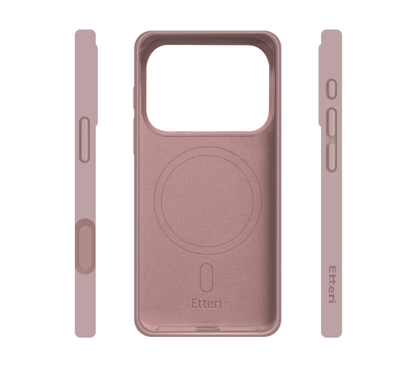 Etteri Silicone Case do iPhone 17 Pro Max Różowy