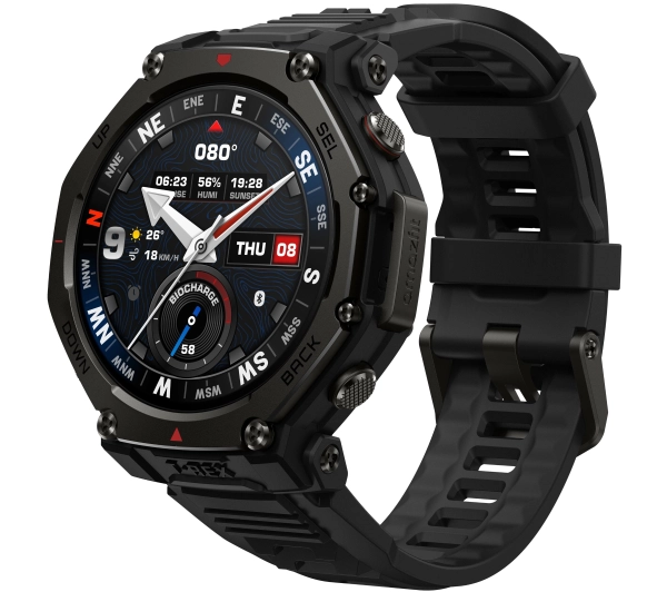 Amazfit T-Rex 3 Pro Funkcje AI 48mm Czarny