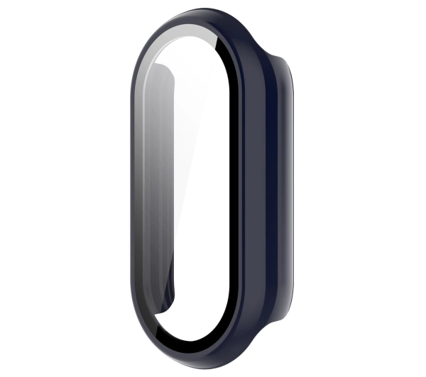 Bizon ze szkłem do Xiaomi Smart Band 10 niebieski